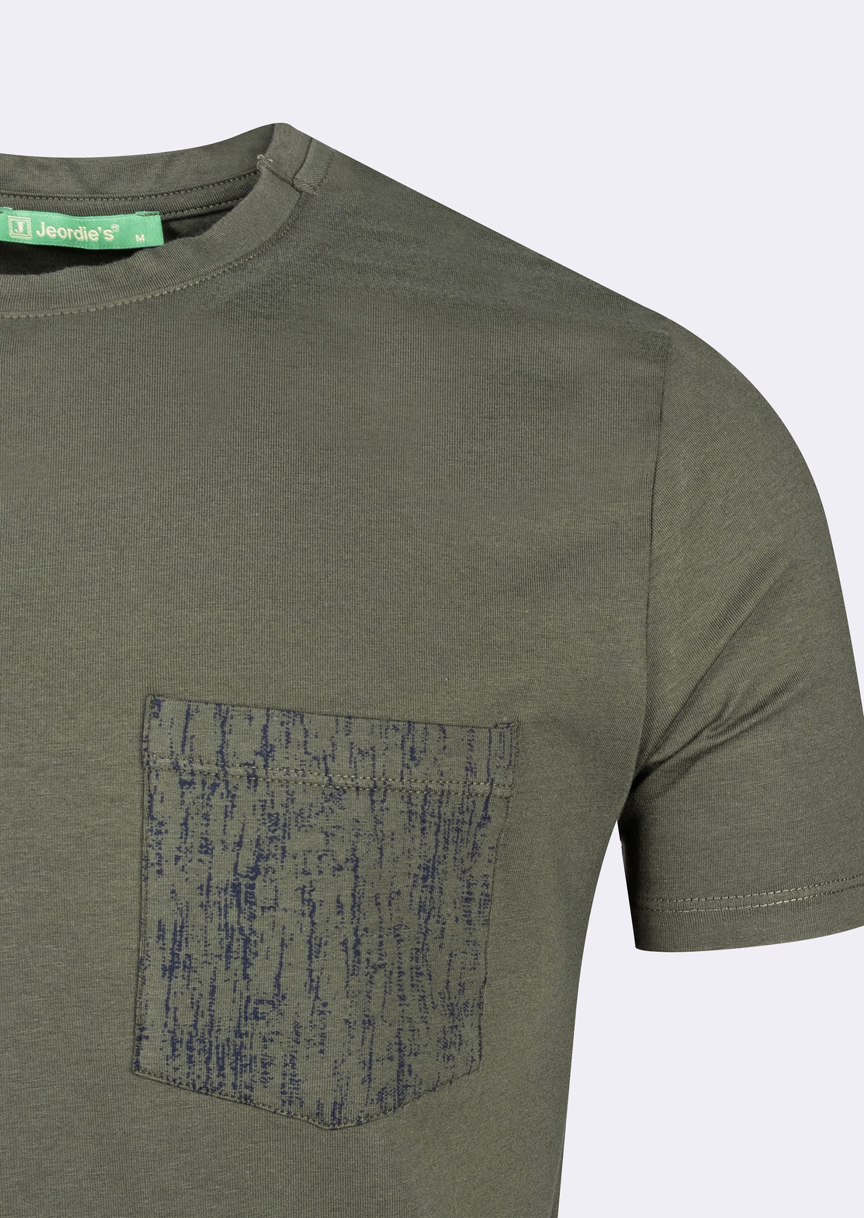 Khaki Crew Neck T-shirt