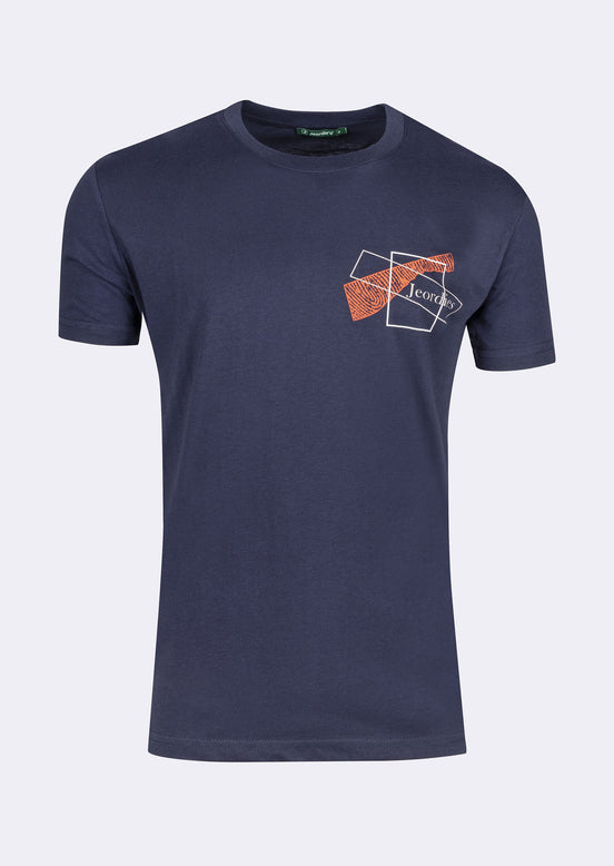 Navy Crew Neck T-shirt