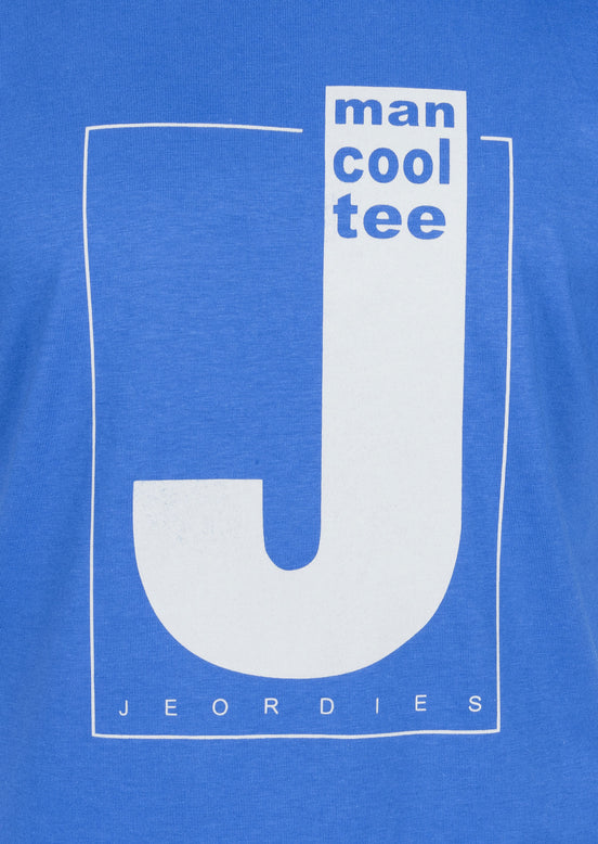 Sax Blue Crew Neck T-shirt