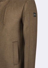 Dark Beige Wool Coat