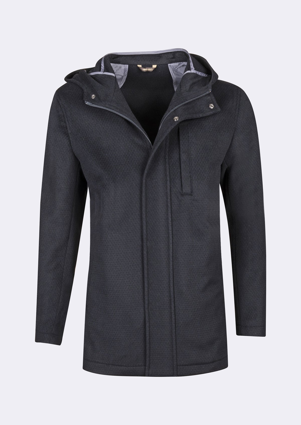 Navy Wool Coat