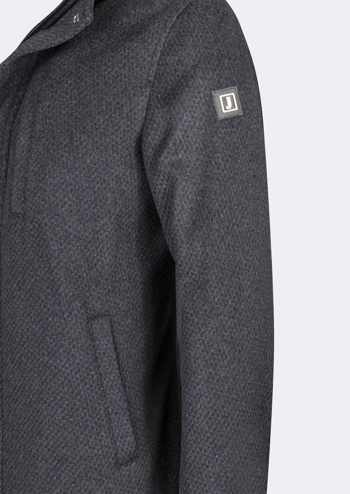 Grey Wool Coat
