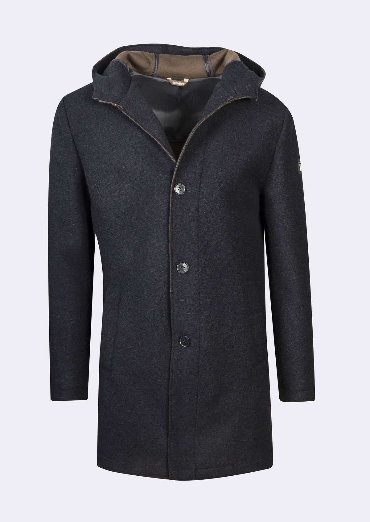 Navy Wool Coat