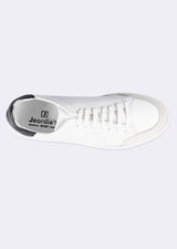 White - Black Trainers