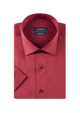 Burgundy Short Sleeve Shirt