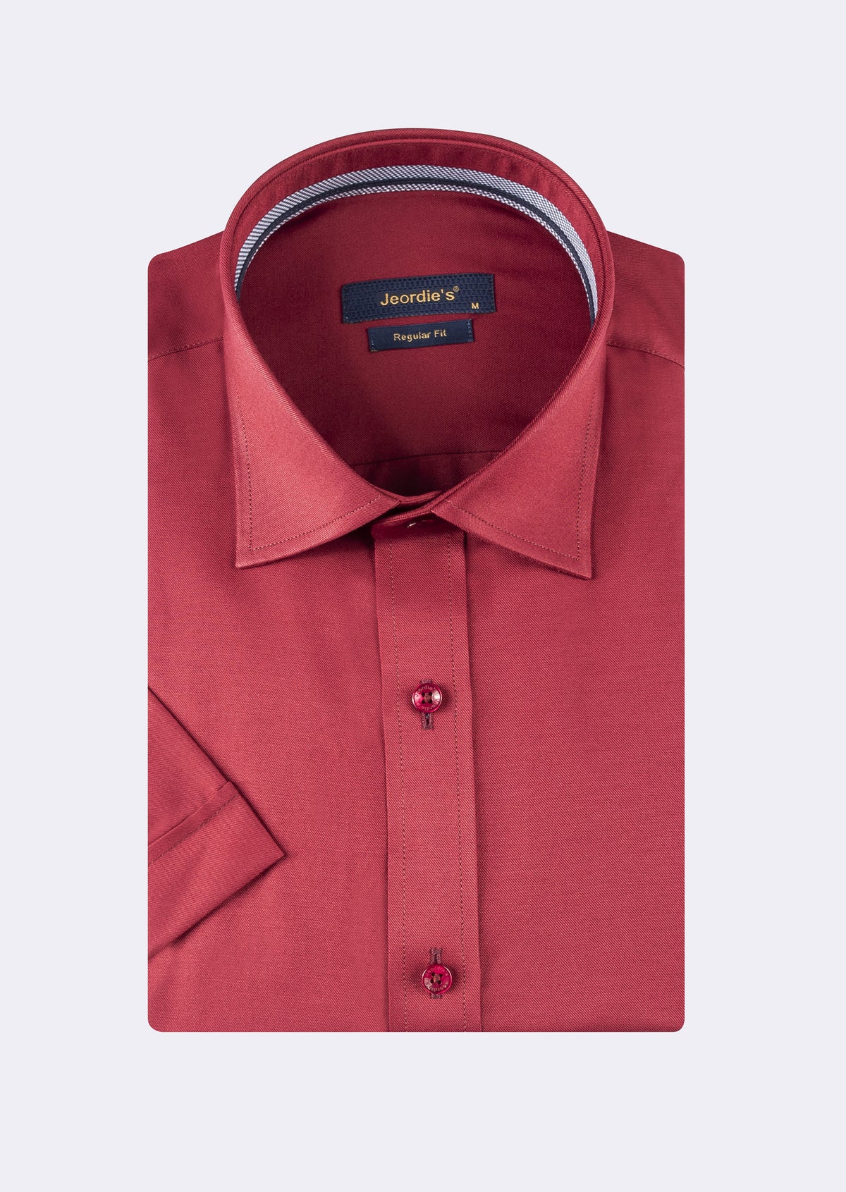 Burgundy Short Sleeve Shirt