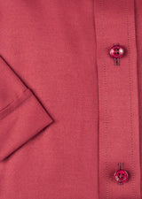 Burgundy Short Sleeve Shirt