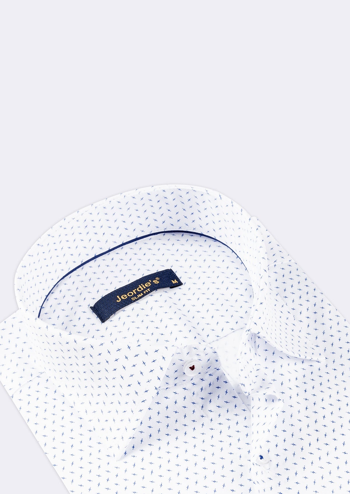 White - Blue Long Sleeve Shirt