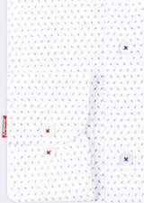 White - Blue Long Sleeve Shirt
