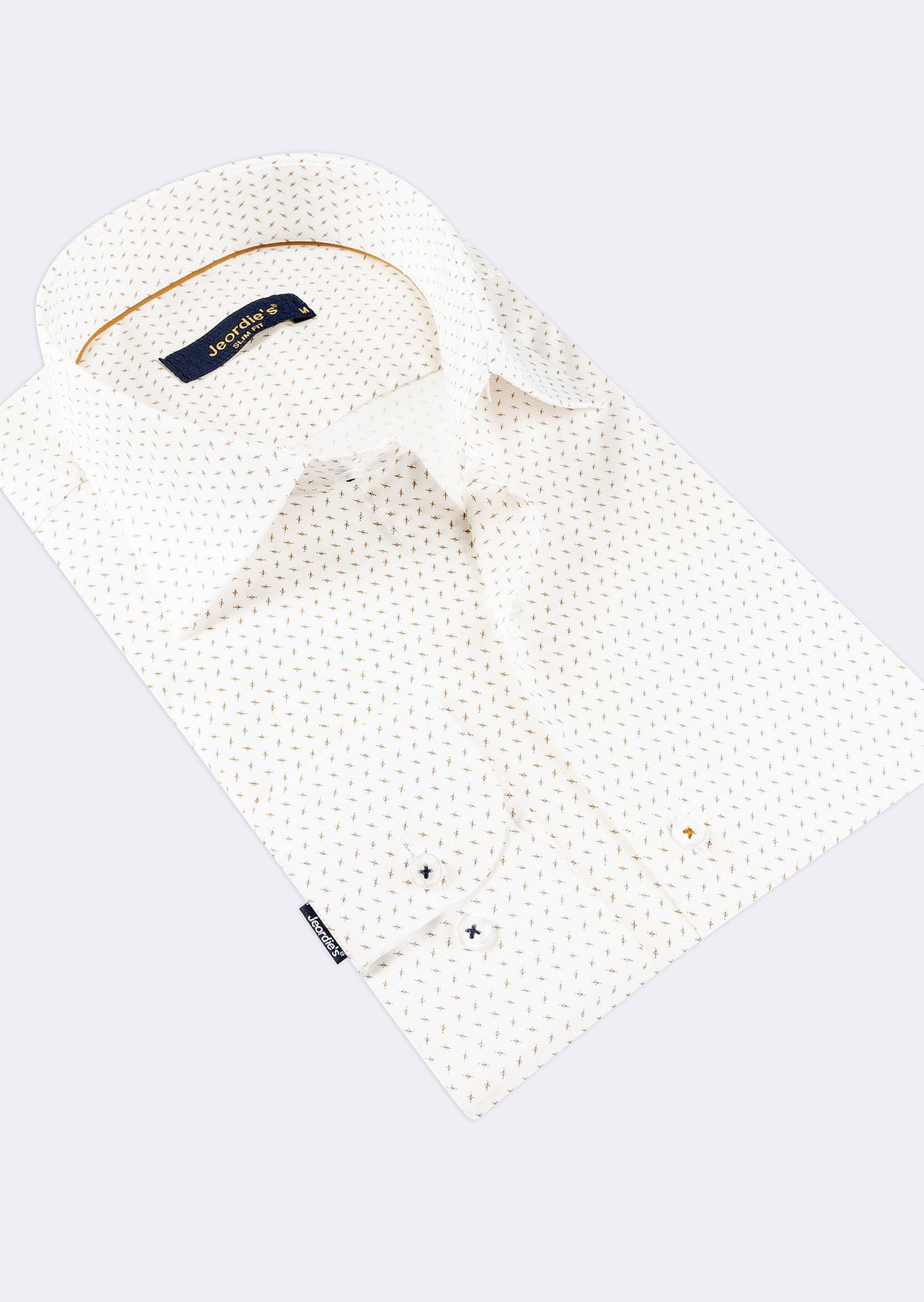 White - Beige Long Sleeve Shirt