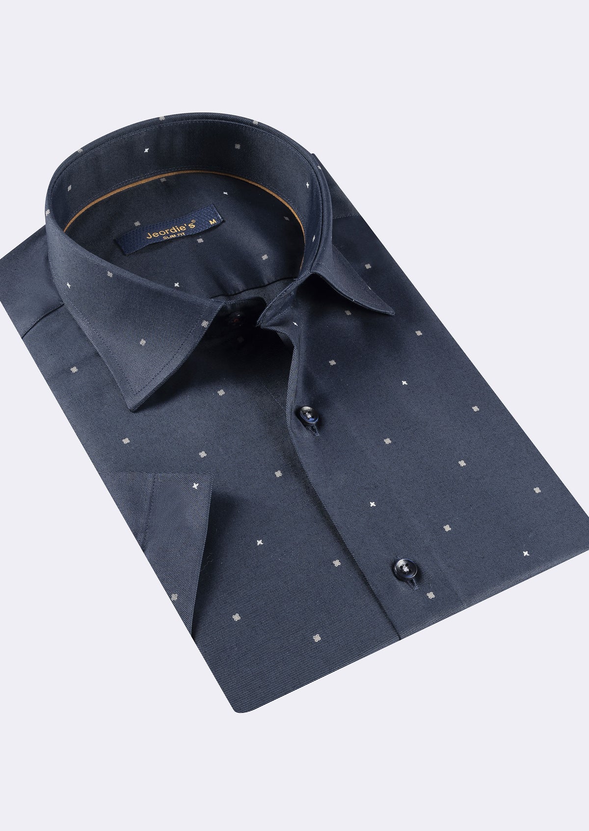 Navy - Grey Short Sleeve Shirt