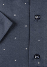 Navy - Grey Short Sleeve Shirt