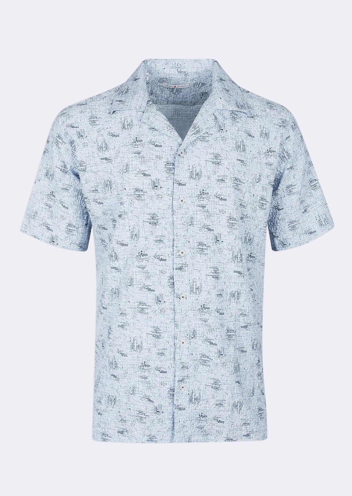 Blue Short Sleeve Shirt