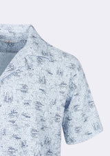 Blue Short Sleeve Shirt