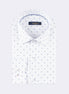 White - Blue Long Sleeve Shirt