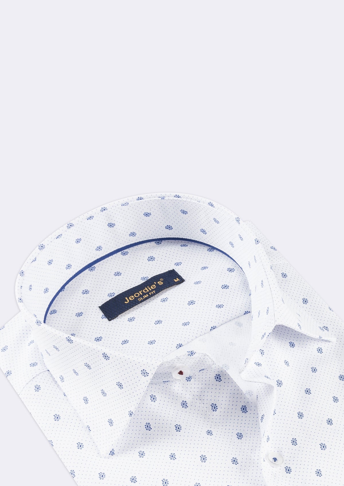 White - Blue Long Sleeve Shirt