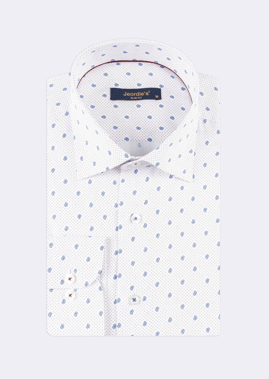 White - Beige Long Sleeve Shirt