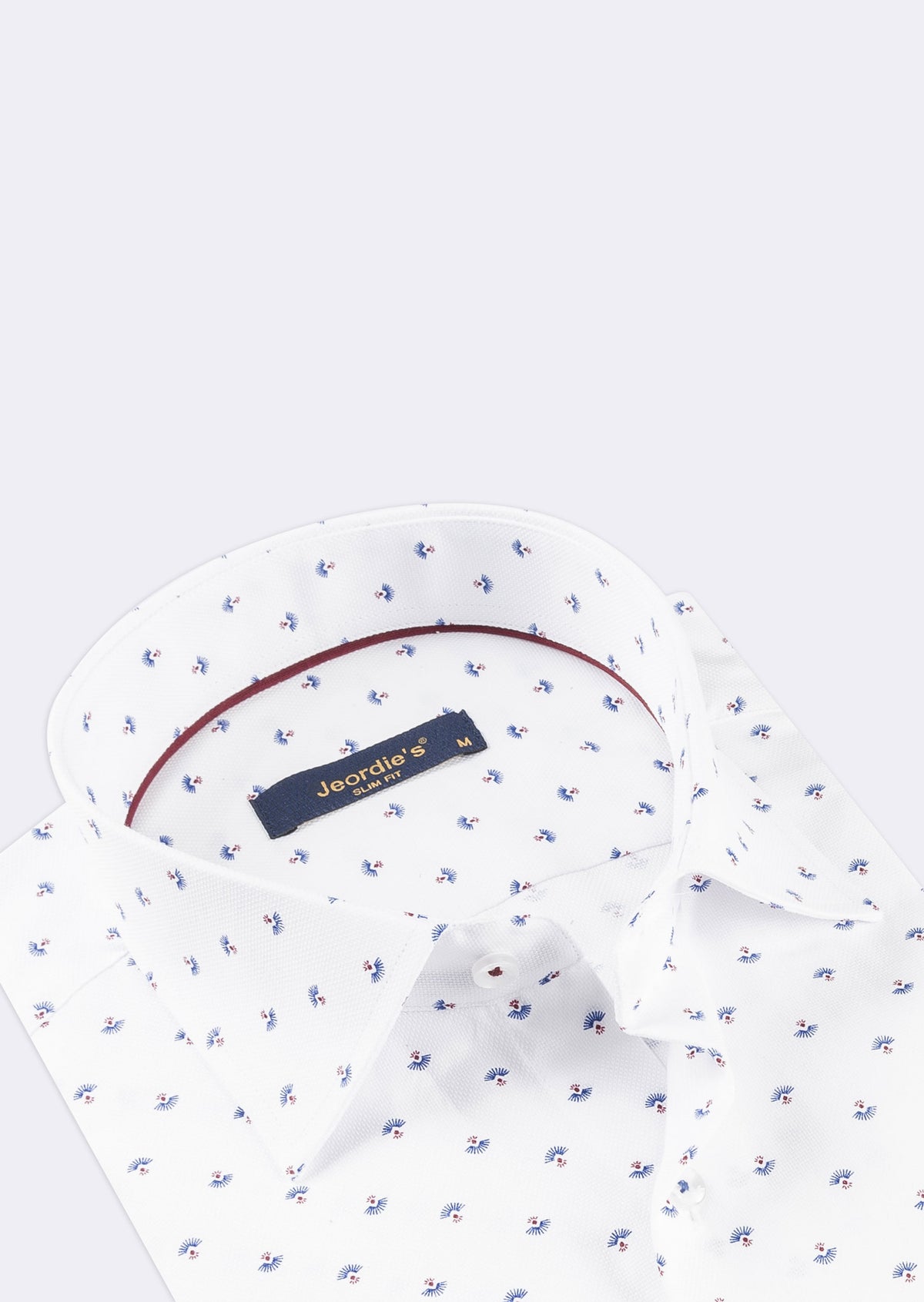 White - Navy Long Sleeve Shirt