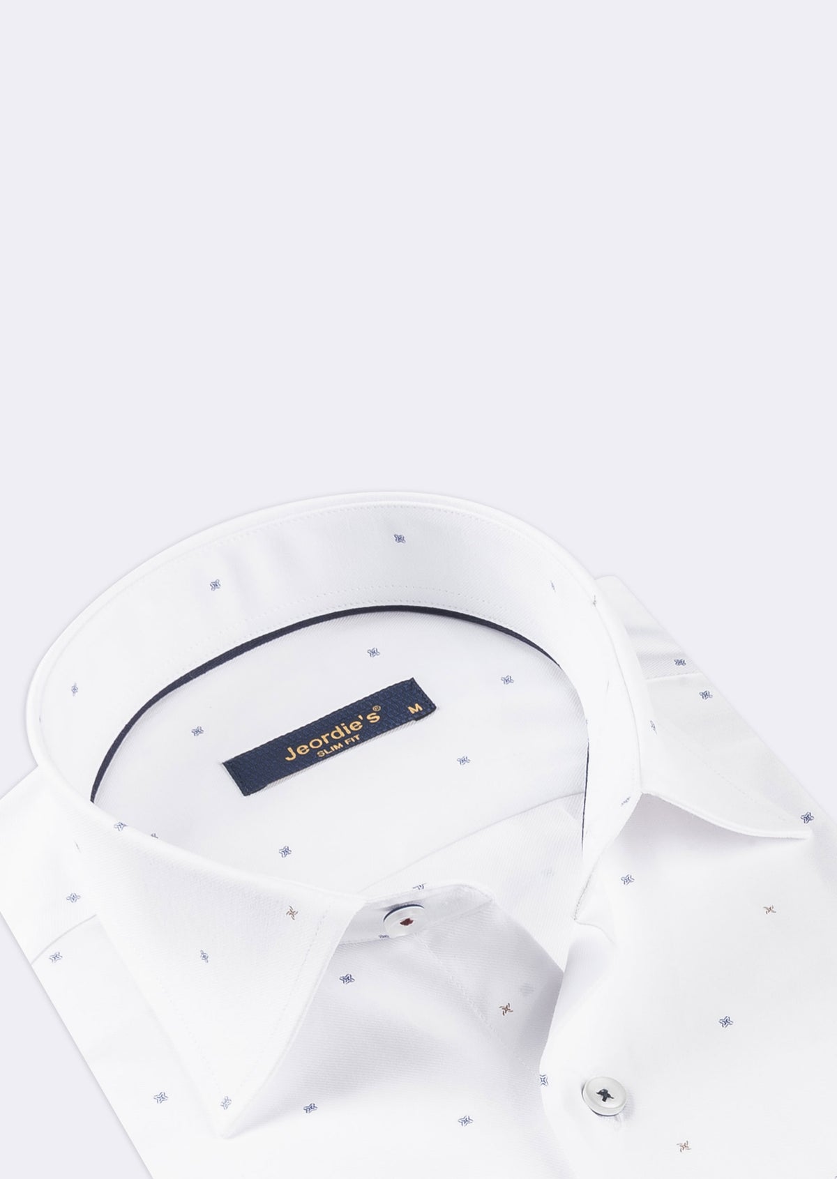 White - Navy Long Sleeve Shirt