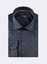 Navy - Beige Long Sleeve Shirt
