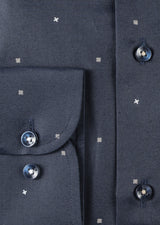 Navy - Beige Long Sleeve Shirt