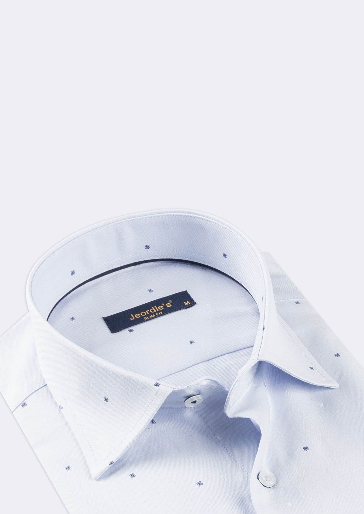 Blue - White Long Sleeve Shirt