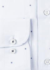 Blue - White Long Sleeve Shirt