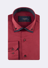 Burgundy Long Sleeve Shirt