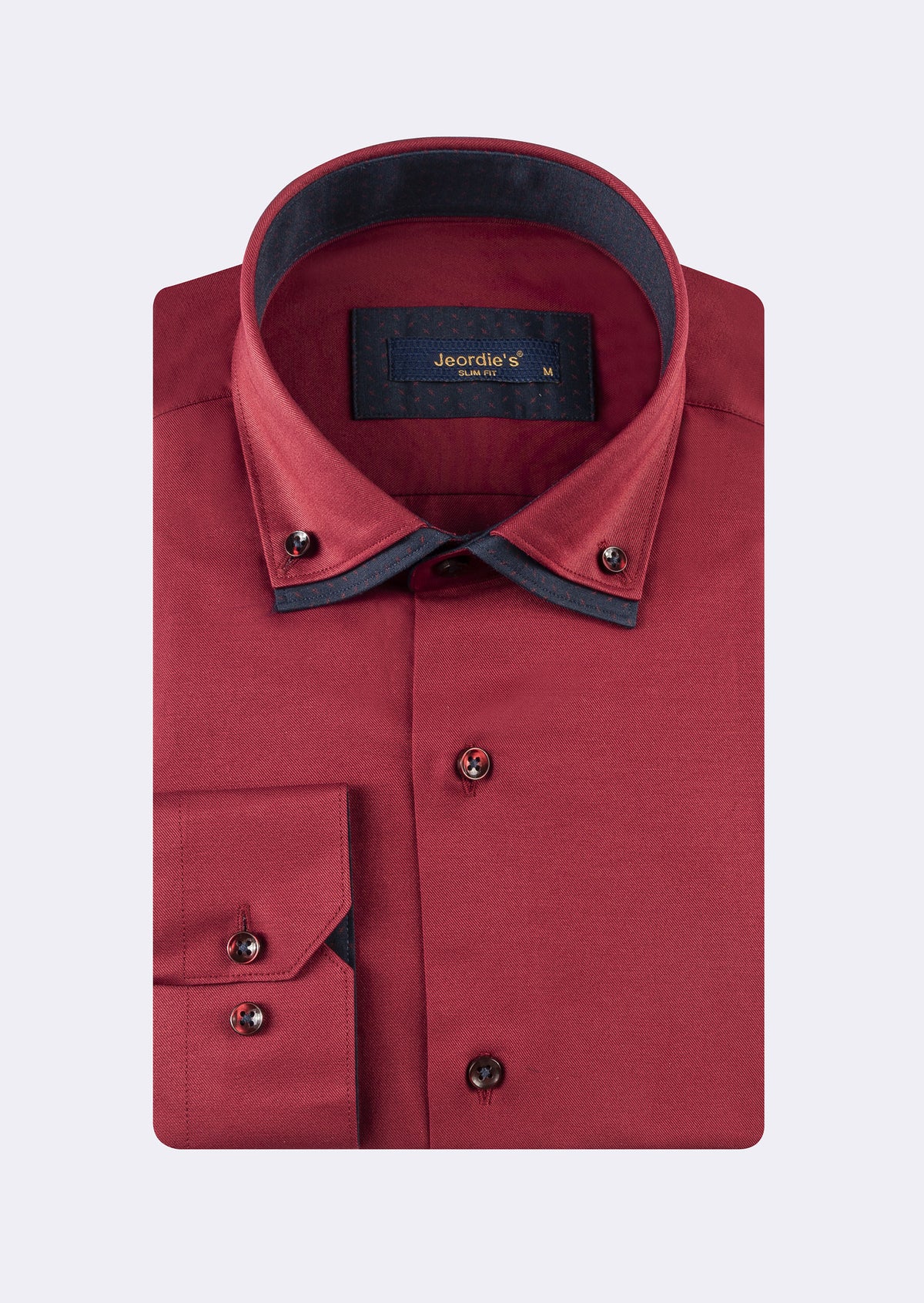 Burgundy Long Sleeve Shirt