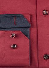 Burgundy Long Sleeve Shirt