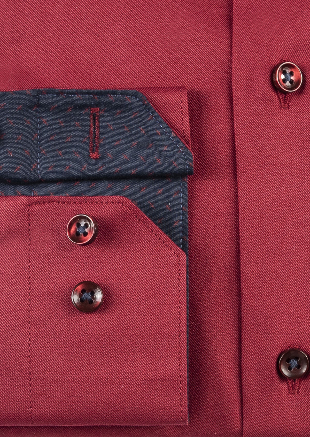 Burgundy Long Sleeve Shirt