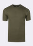 Khaki Crew Neck T-shirt
