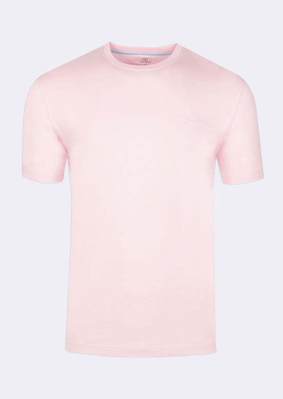 Pink Crew Neck T-shirt