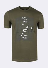Khaki Crew Neck T-shirt