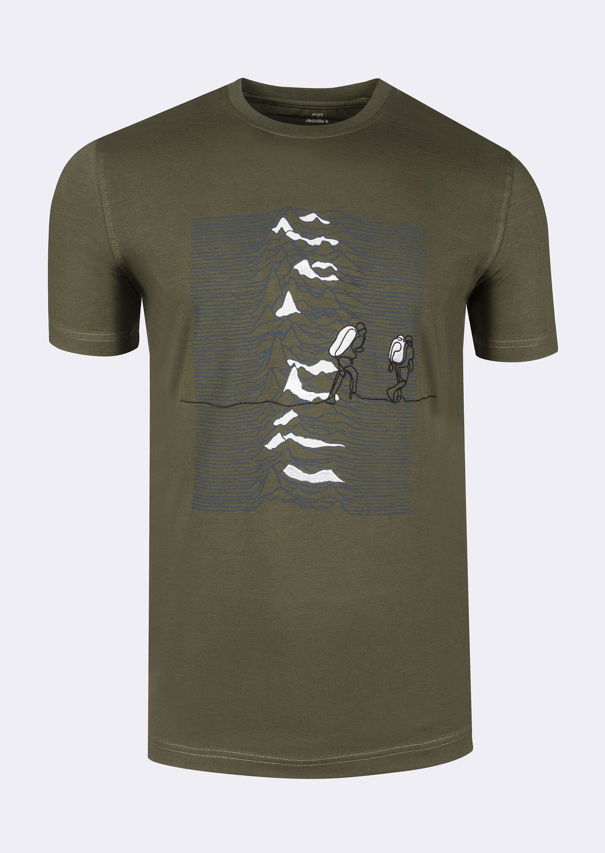 Khaki Crew Neck T-shirt