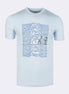 Light Blue Crew Neck T-shirt