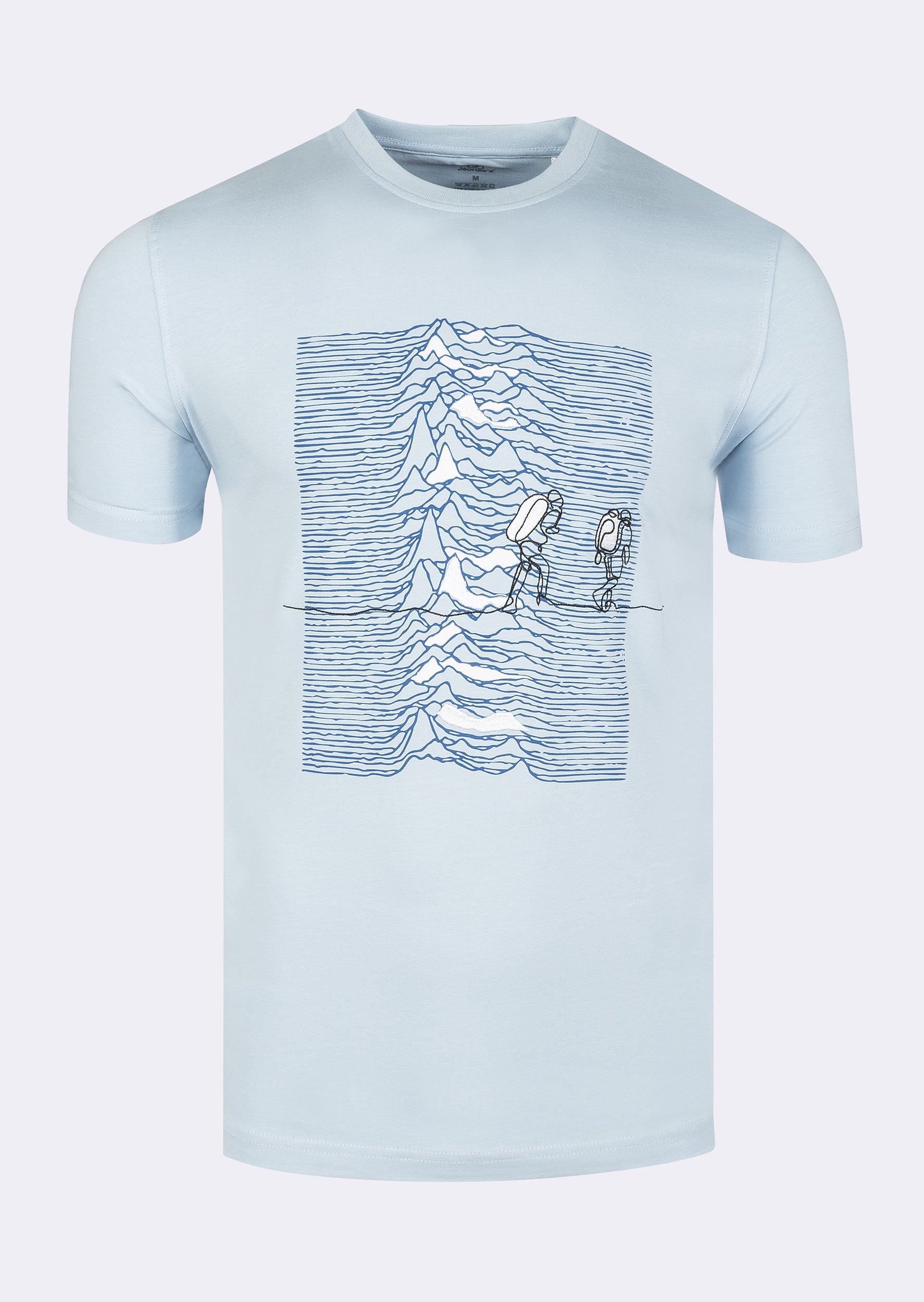 Light Blue Crew Neck T-shirt