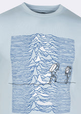 Light Blue Crew Neck T-shirt
