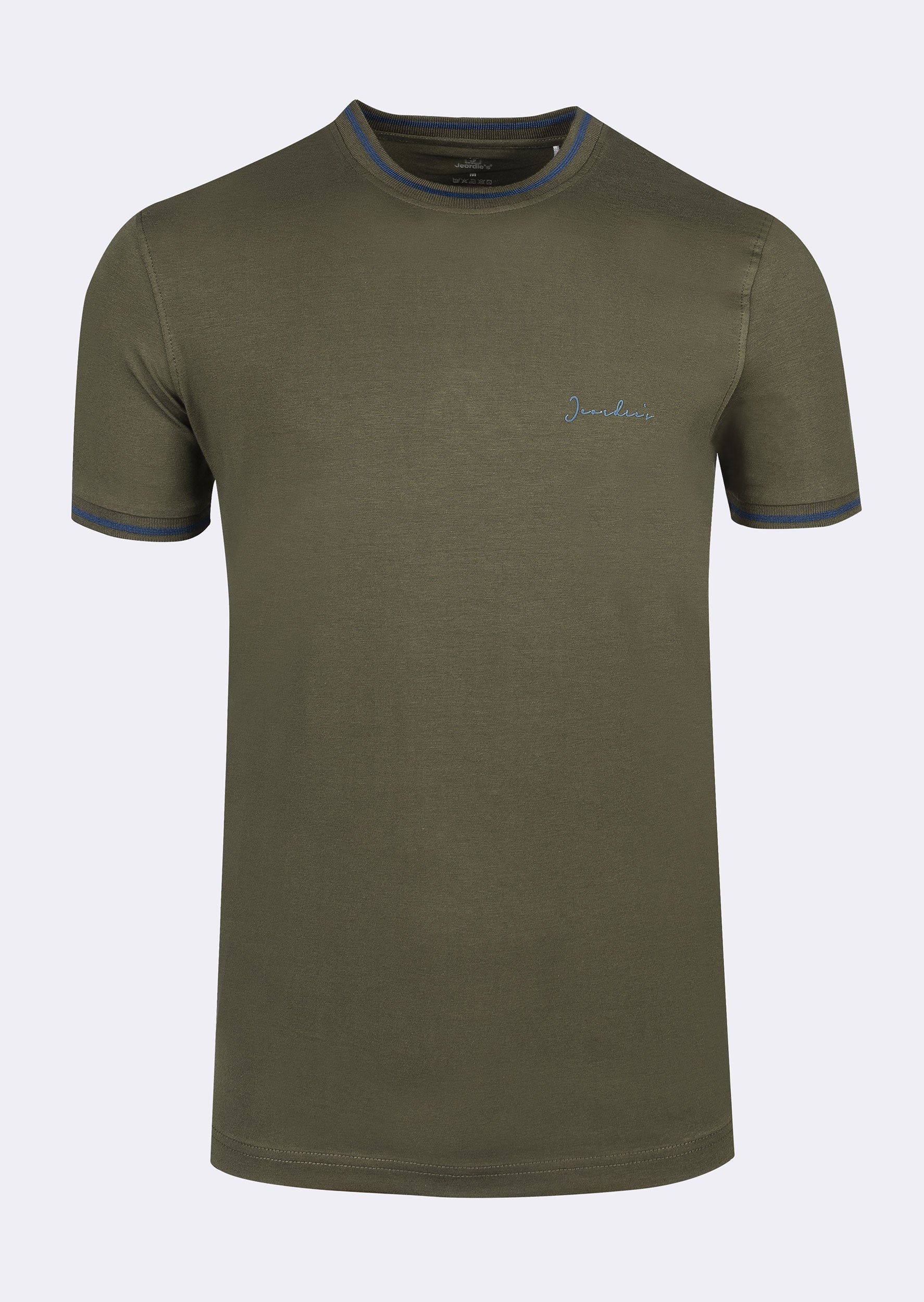 Khaki Crew Neck T-shirt