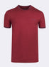 Burgundy Crew Neck T-shirt