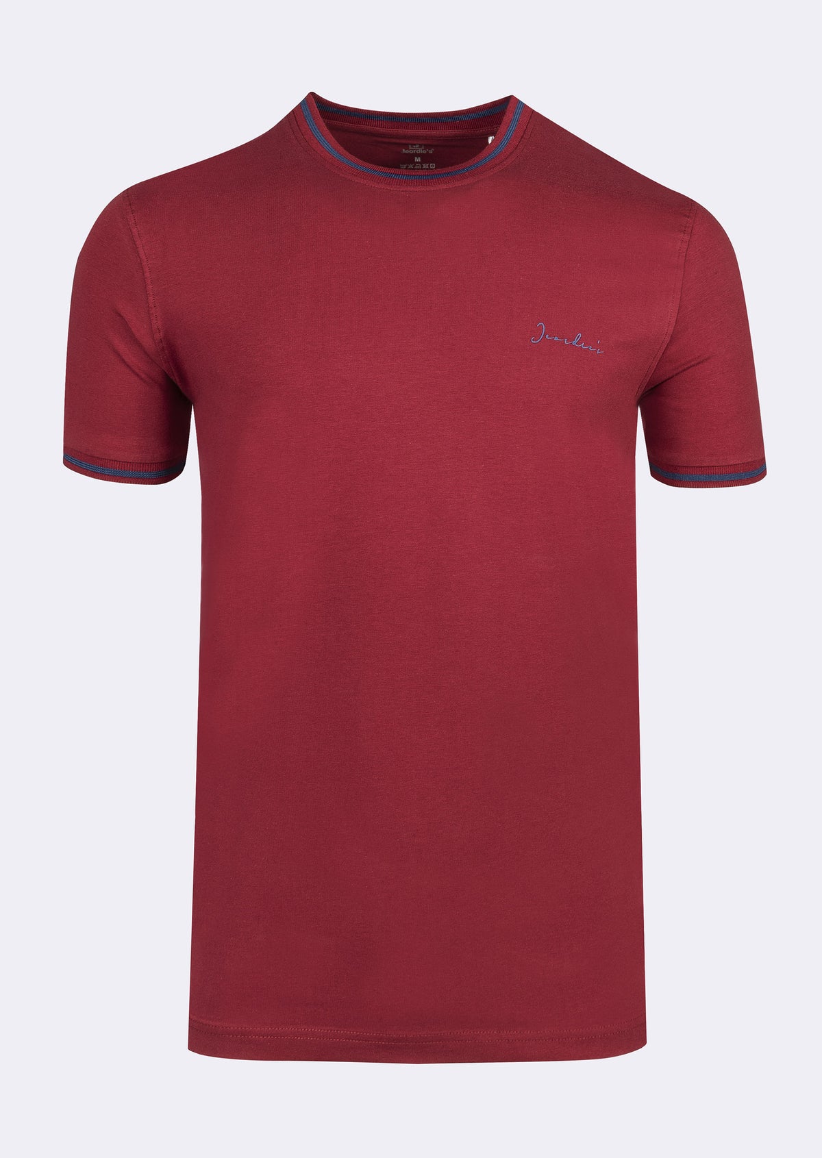Burgundy Crew Neck T-shirt