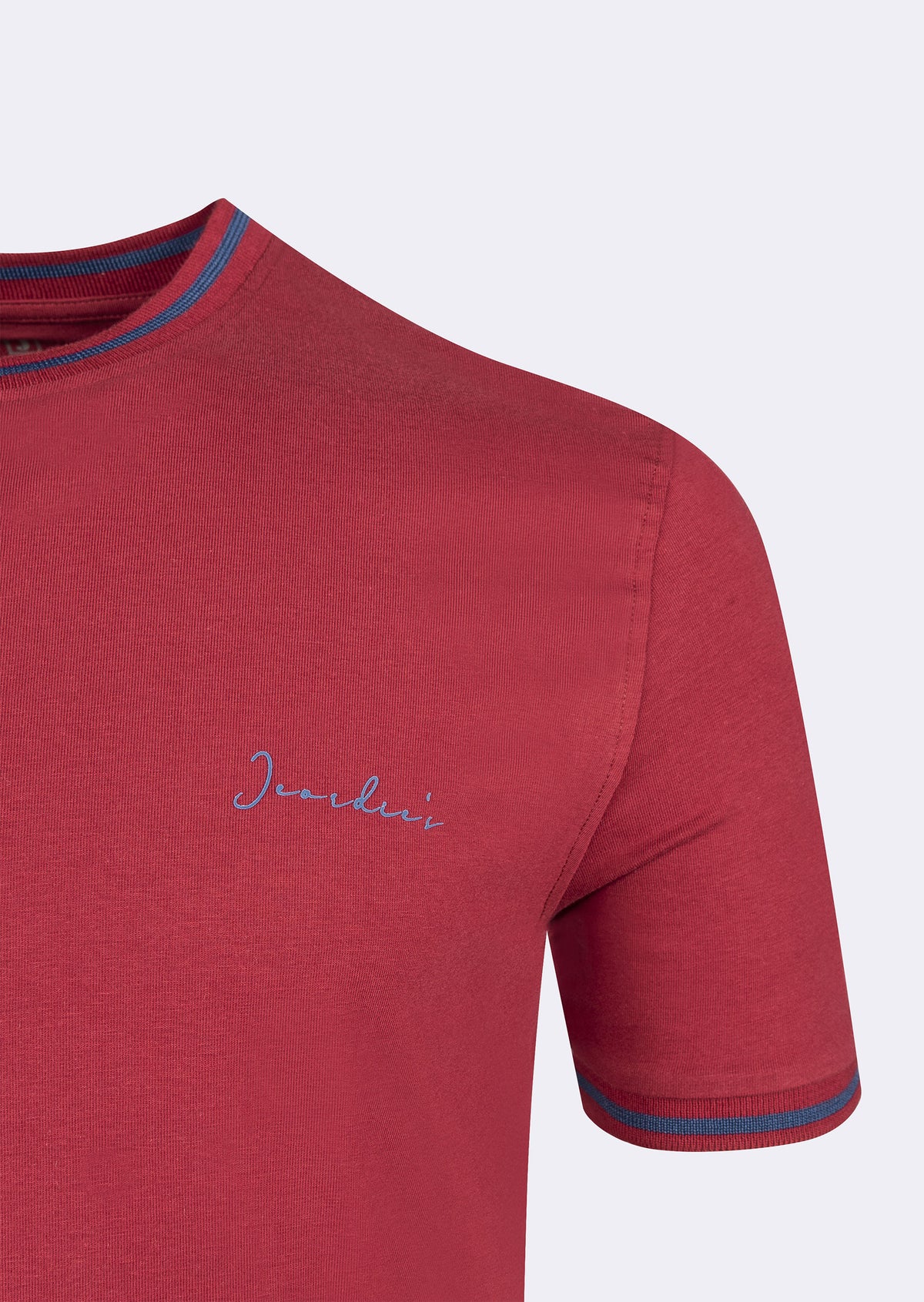 Burgundy Crew Neck T-shirt