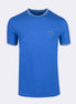 Sax Blue Crew Neck T-shirt
