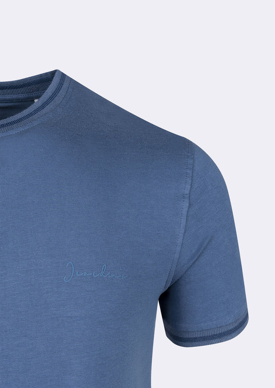Indigo Crew Neck T-shirt