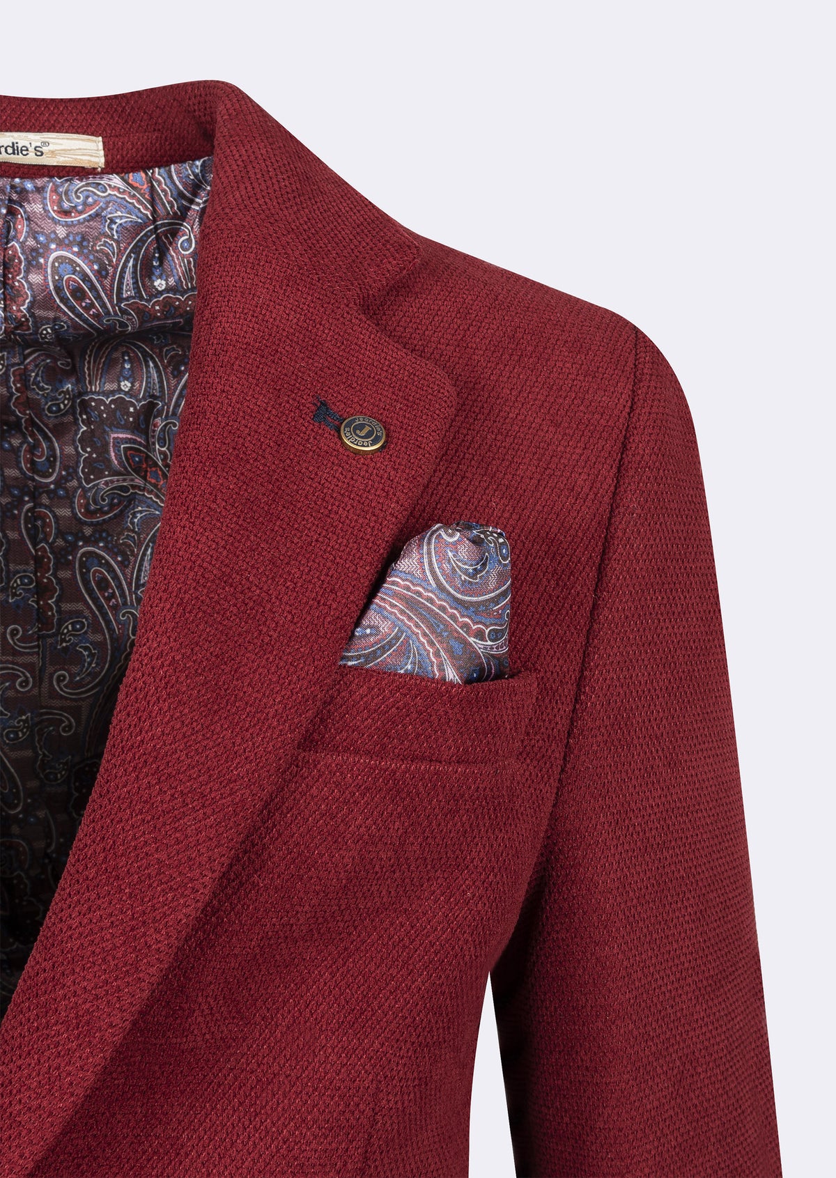 Burgundy Blazer