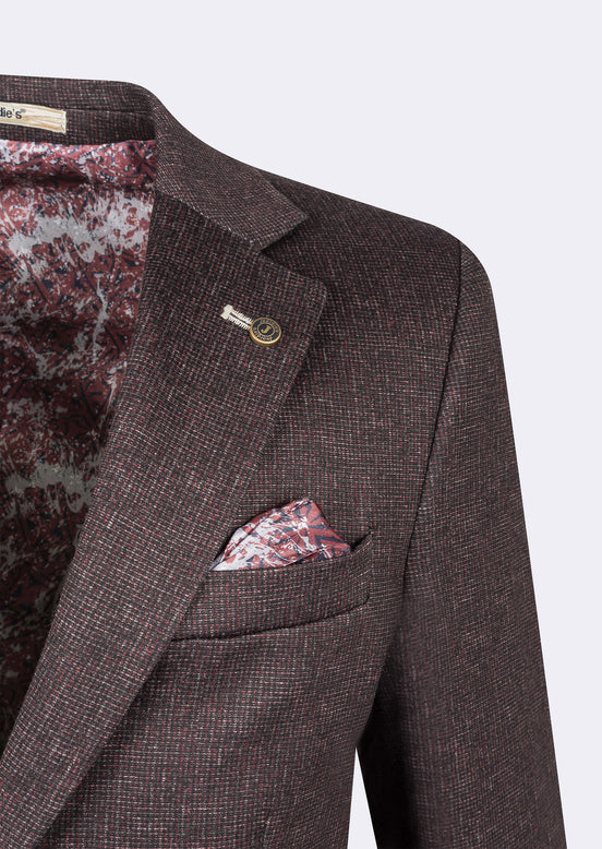 Burgundy Blazer