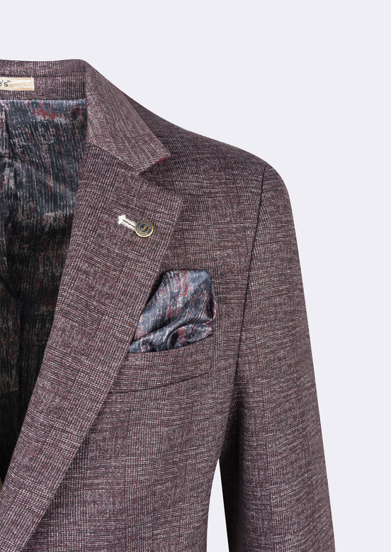 Burgundy Blazer