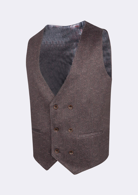 Burgundy Waistcoat