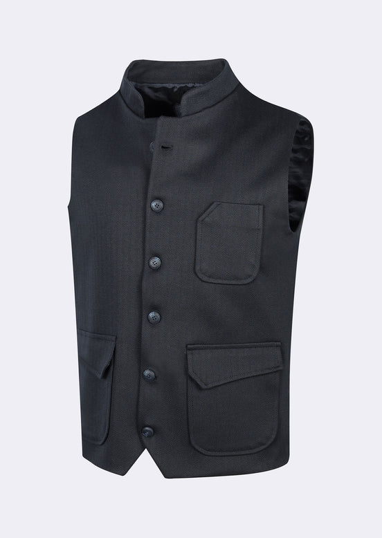 Navy Waistcoat
