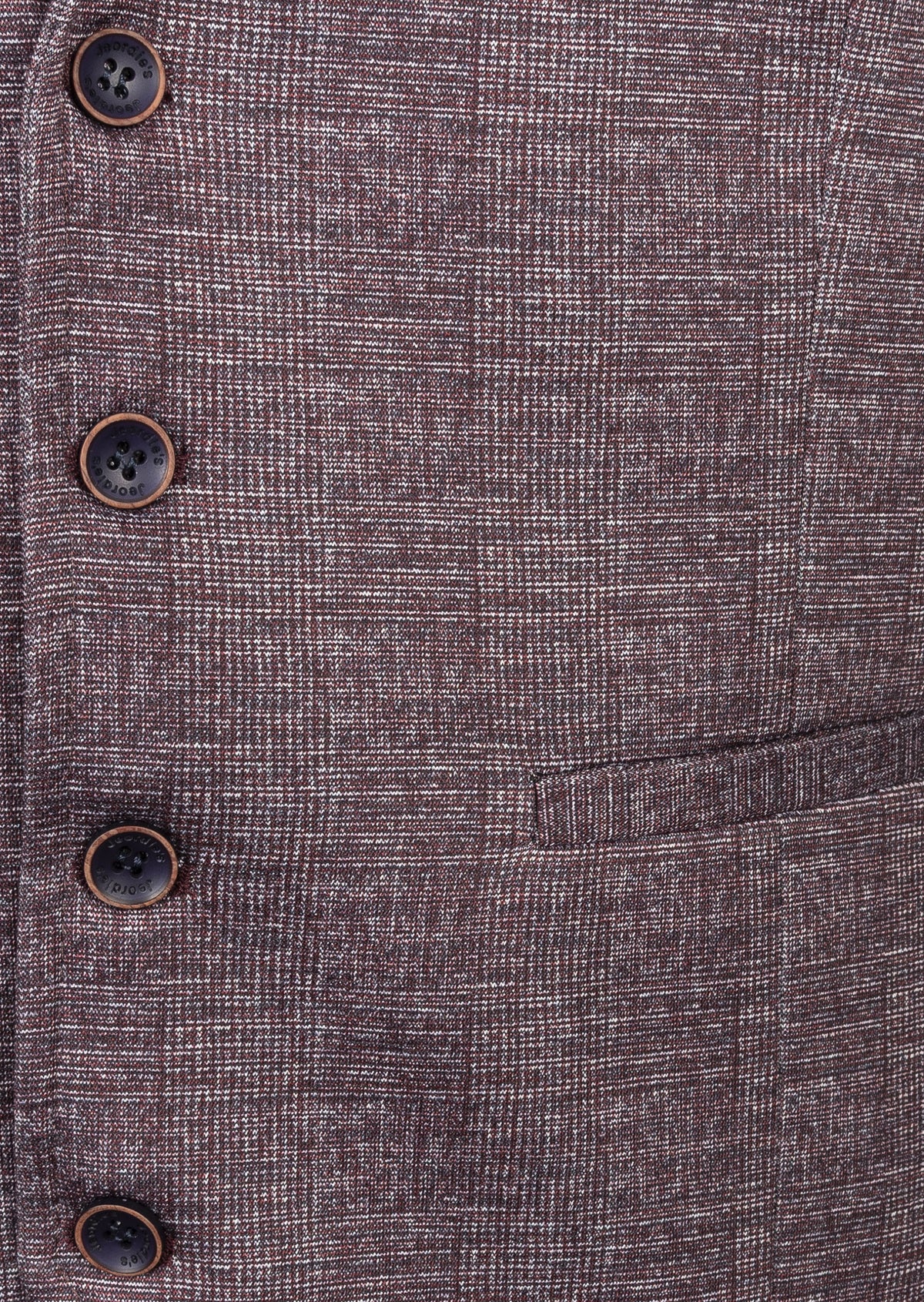 Burgundy Waistcoat